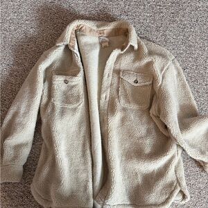Polo by Ralph Lauren Cream Sherpa Jacket